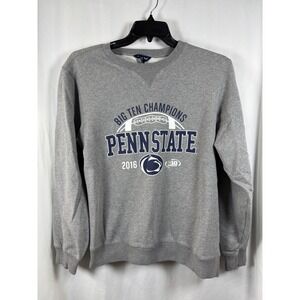 Sport-Tek Penn State 2016 Big Ten Champions Sweatshirt Gray Women's M PSU